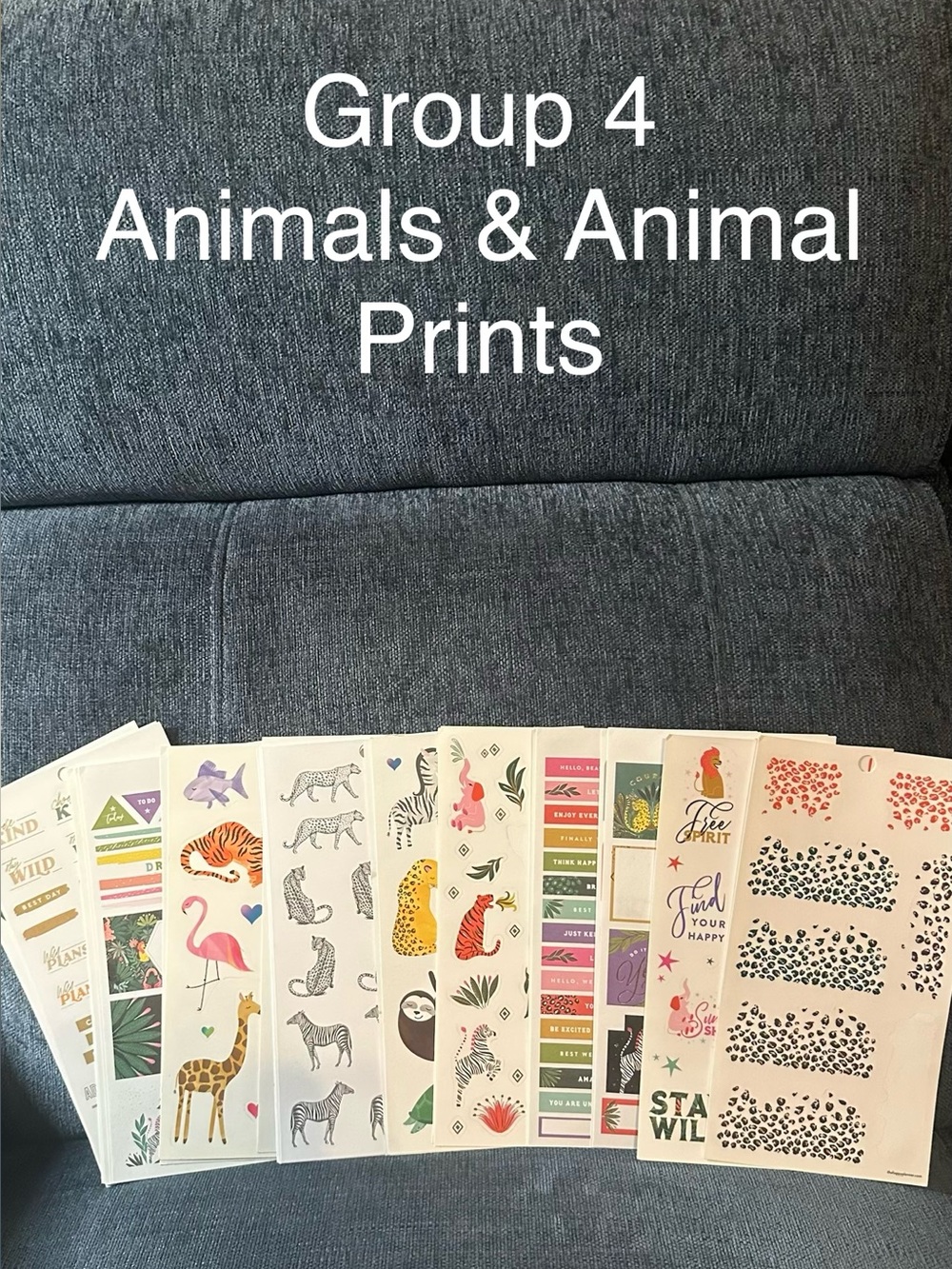 The Happy Planner Animal Print Sticker Bundle
